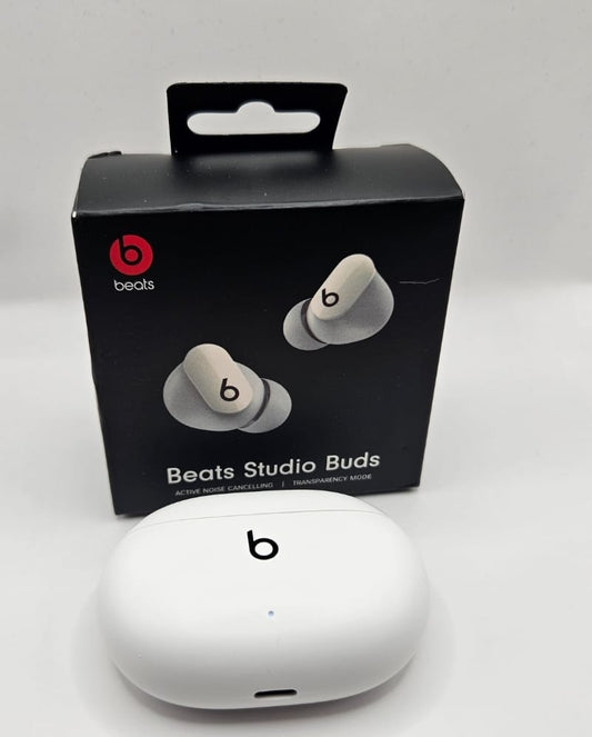 Beats Studio Buds – Écouteurs Sans Fil avec Réduction de Bruit (Blanc)